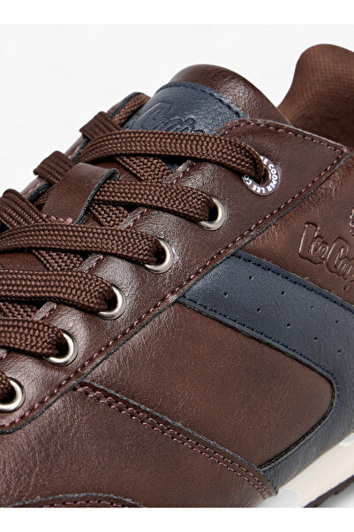 Lee Cooper Men Panelled Sneakers with Lace-Up Closure