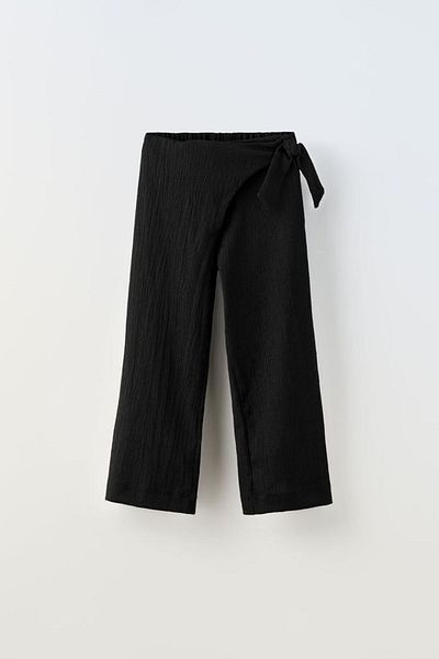 Zeyder Kids Pantaloni cu fundă pentru fete