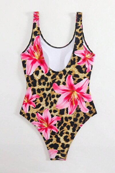 BELLA NOTTE One Piece Leopard Printed Swimsuit