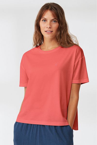 Nautica Tricou cu textura moale - FLORI DE NAR