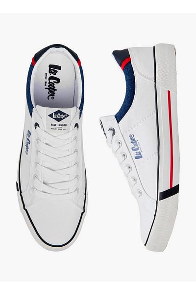 Lee Cooper Men's Logo Detail Lace-Up Sneakers