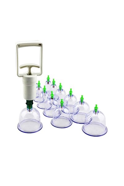 Stander حجامة اسلامية 12 كوب مع شفاط