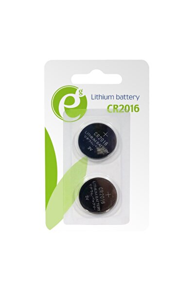 Gembird Baterie CR2016, litiu 3V, 2 buc., EG-BA-CR2016-01