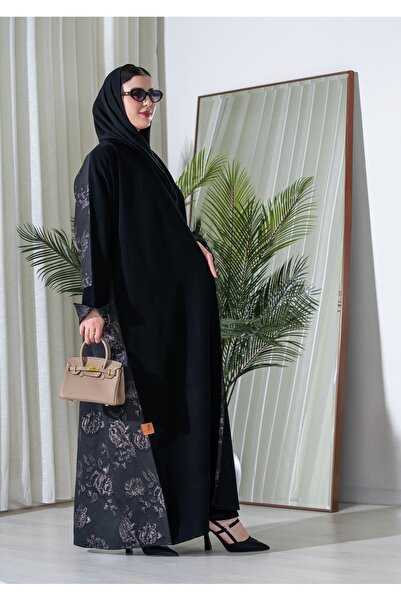 elegant hijab عباية عبق التراث ( عباية مفتوحة)