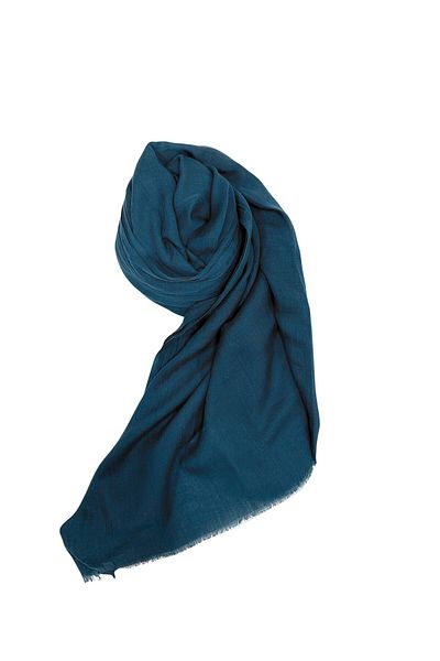 Happy Scarfs Dubai Shawl - Petrol Blue