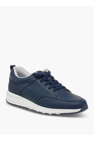 LBL by Shoexpress Men Perforated Sneakers with Lace-Up Closure