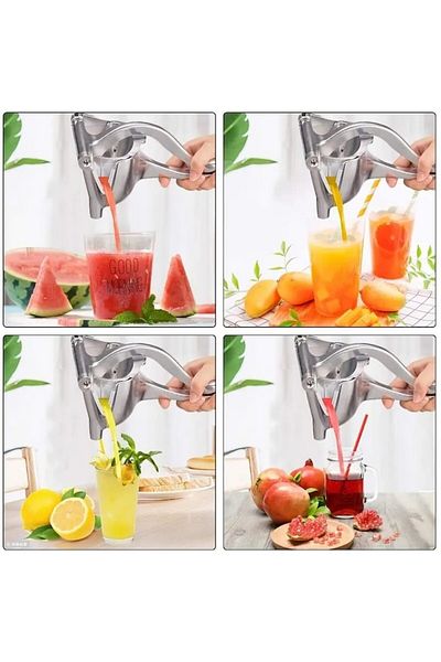 Globalport Retail Storcător manual aluminiu pentru citrice, mere, kiwi, struguri, afine, pepene, rodii