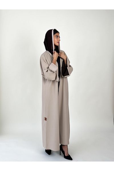 elegant hijab Double Elegance Abaya - Double Face Abaya