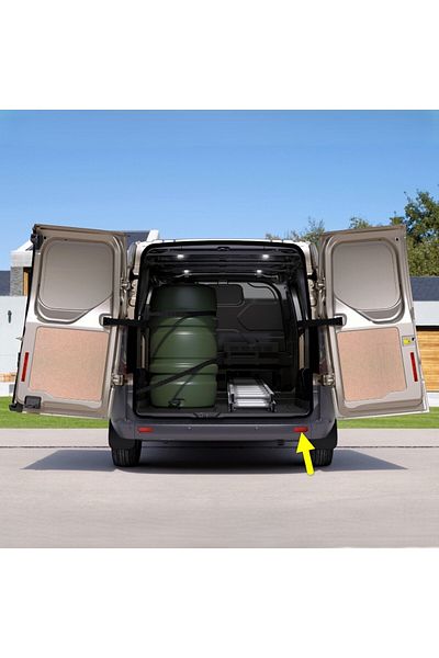 Bisra Ford Transit Custom 2013-2023 Rear Bumper Right Reflector Cat's Eye