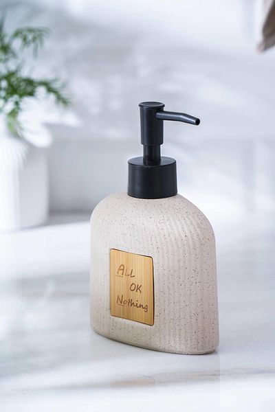 ACAR Vega Cream Liquid Soap Dispenser - 17 cm