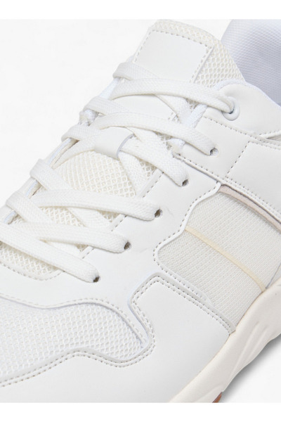 LBL by Shoexpress Men Panelled Sneakers with Lace-Up Closure