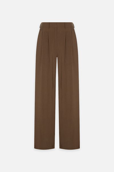 Amia&Co. Brown Wide Leg Pants