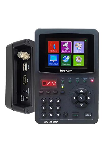 Magbox MG-368HD 3.5'' İnç Full HD LCD Ekranlı Görüntülü Dijital Uydu Yön Bulucu