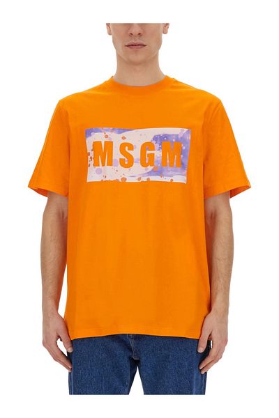 MSGM T-Shirt With Logo