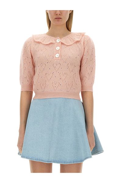 Alessandra Rich "Hearts" Jersey