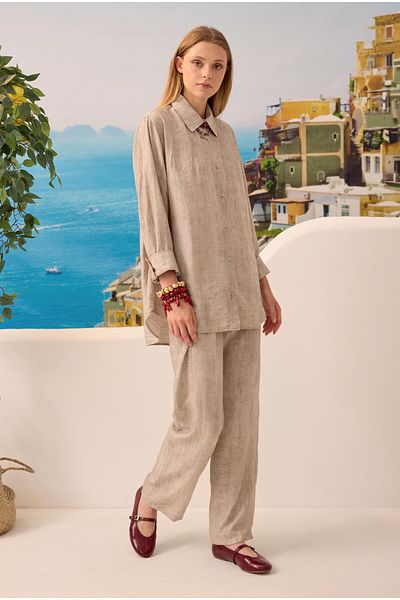 HEQA Relaxed Fit Basic Suit Soft Cashmere