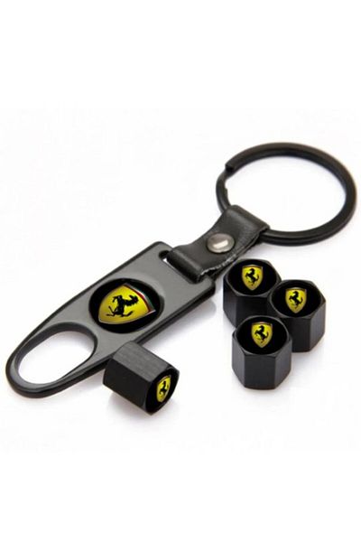 STİLİX GARAGE Plastic Valve Cover and Keychain Set