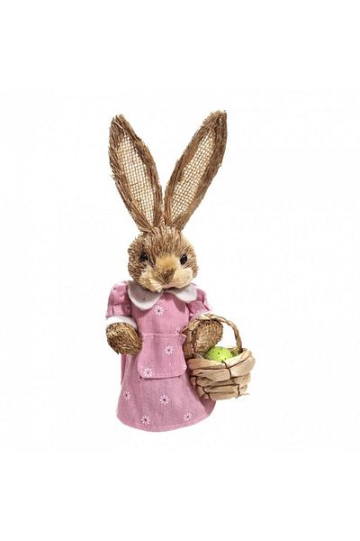OEM Fiber Bunny, Easter Decoration Rabbit, 34 cm