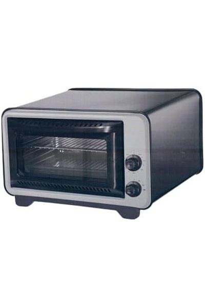 KUMTEL Electrical Oven, 36 Liter Capacity, Black Body/Grey Panel