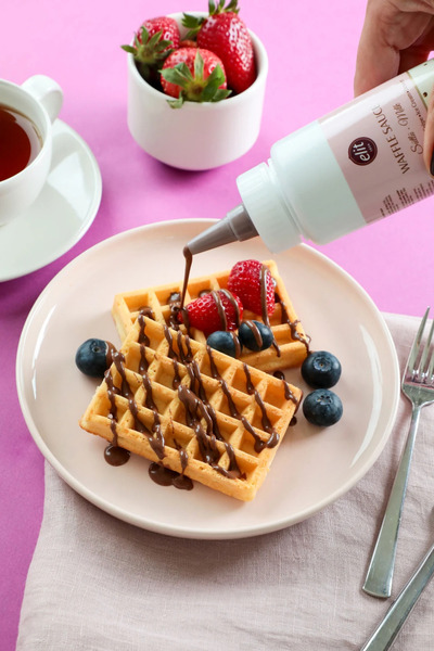 Elit Çikolata Waffle Krep Pankek Sütlü Sos 330g Glutensiz