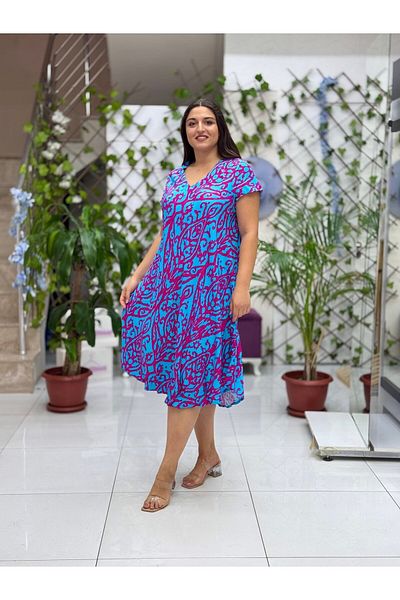 Punta Otantik Pss12304 Viscose Magic Dress