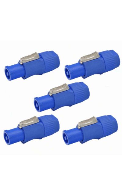 Generic 5pcs. LF PWC-3 PowerCON Female Connector – 20A Locking AC Power Out Panel Socket for Pro Audio & L