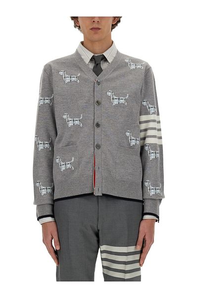 THOM BROWNE Wool Cardigan