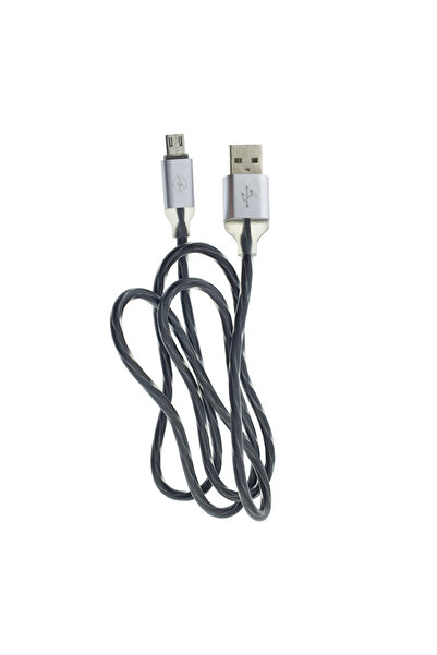 OEM Cable with multicolor LED lighting, 90 cm, USB 2.0 male to microUSB male connectors, 5V 1.5A
