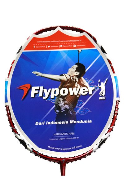 FLYPOWER FLY POWER TORNADO 800 HEAD HEAVY BALANCE BADMINTON RACKET (STRUNG)