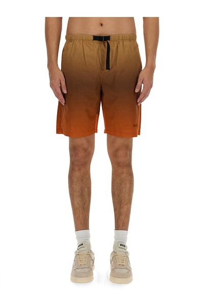 MSGM Cotton Bermuda Shorts
