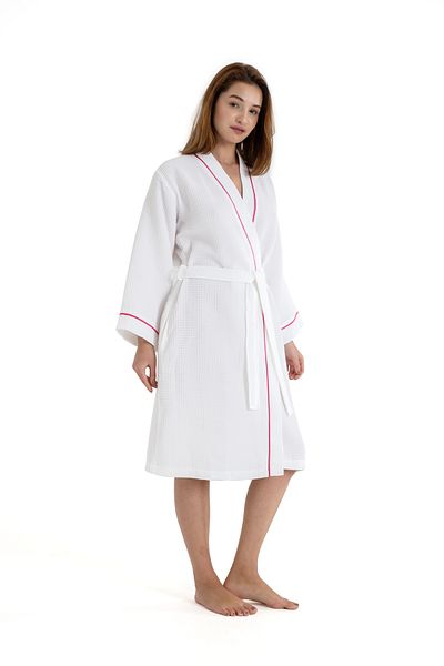 PANCHY CANKY Bamboo Pike Summer Bathrobe Dressing Gown