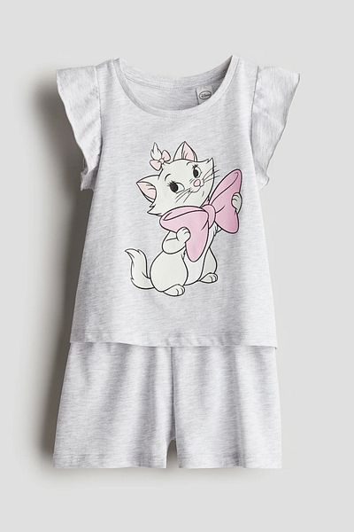 Zeyder Kids Girl's Printed Pajama Set