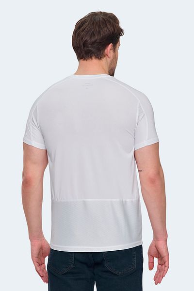 Slazenger Ανδρικό μπλουζάκι VISHAL KTN Λευκό
