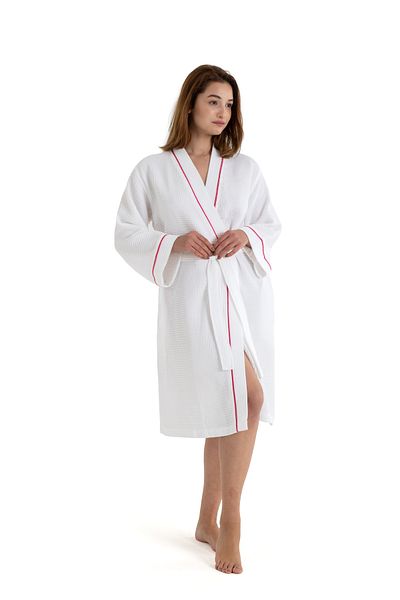 PANCHY CANKY Bamboo Pike Summer Bathrobe Dressing Gown