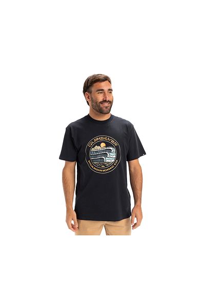 Quiksilver Casual βαμβακερό μπλουζάκι Πολύχρωμο μπλουζάκι