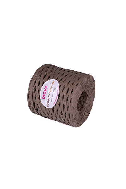 Bravo Ραφία Νήματα 200 Γρ (Κωδικός Χρώματος: G-11) Καφέ Γαλακτώδες