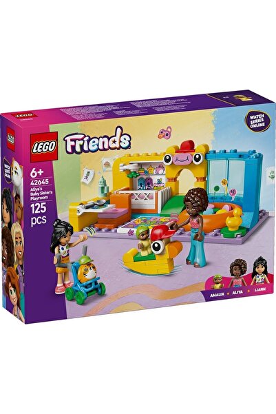 LEGO LEGO® Friends - Camera de joacă a surorii mai mici a Aliyei 42645, 125 de piese