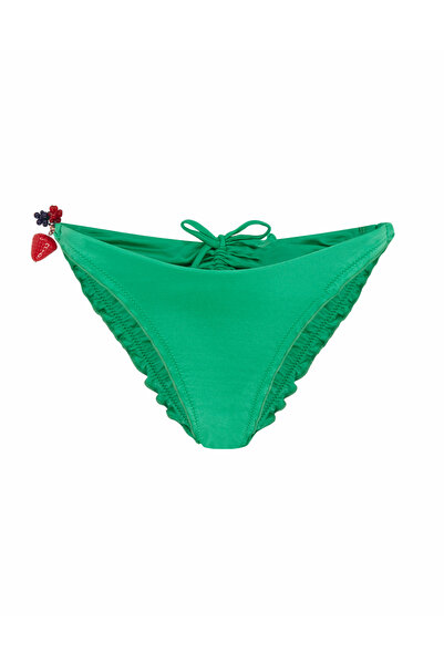 Agent Provocateur Berry Yeşil Brazilian Bikini Altı - Ayarlanabilir Büzgülü, ...