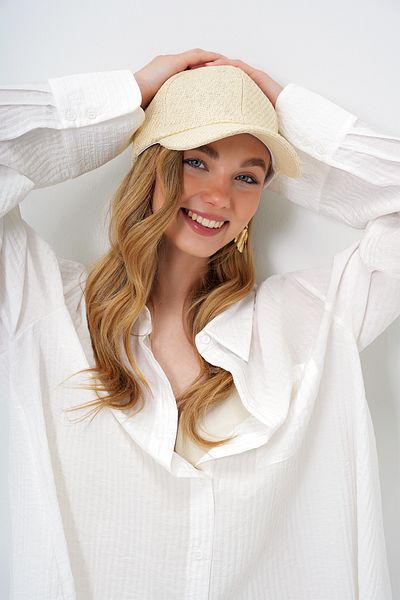 VAGGON Straw Brim Hat