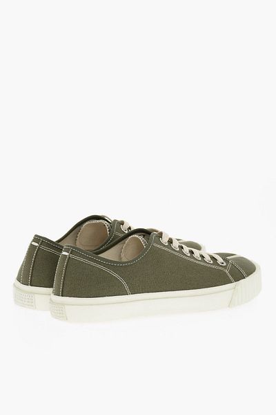 Maison Margiela Mm22 Canvas Tabi Low Top Sneakers