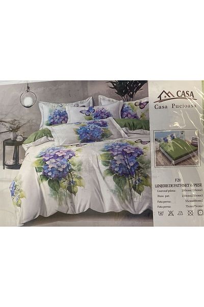 CASA Pucioasa double bed linen set 6 pieces