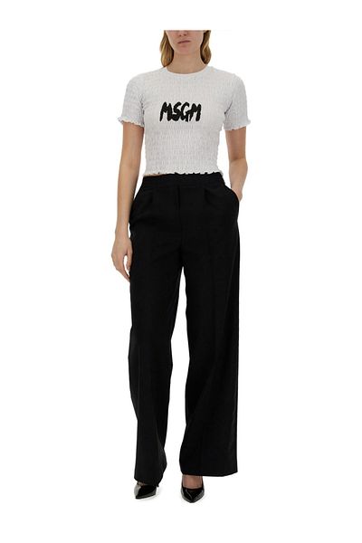 MSGM T-Shirt With Logo