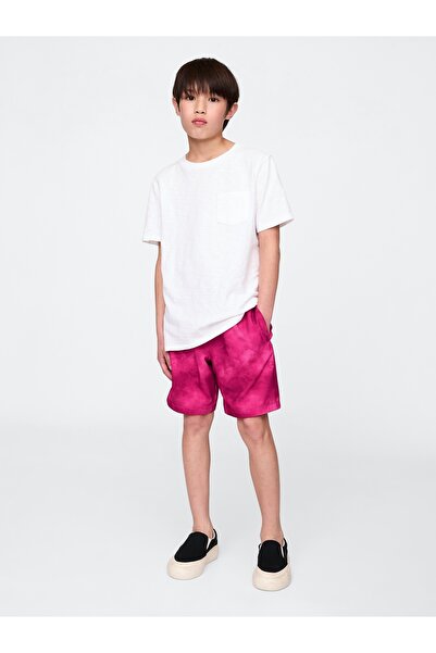 GAP Erkek Çocuk Koyu Pembe Quick-Dry Astarlı Şort