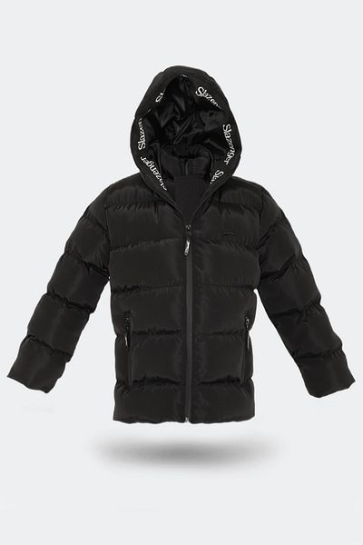 Slazenger Neons Unisex Children's Coat & Coat Black