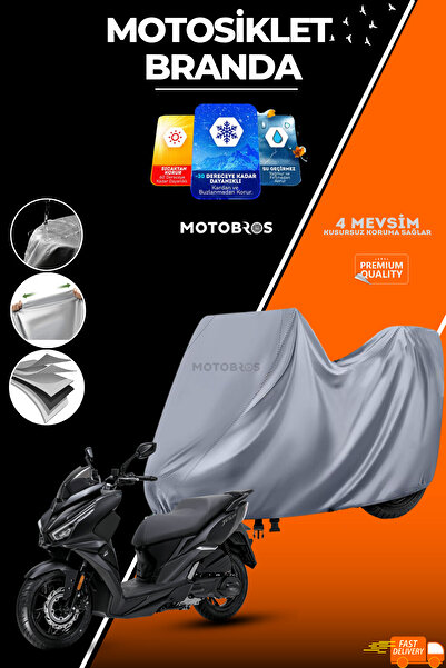 Motobros Motosiklet Branda Sym Jet 14 Su Geçirmez Ve Dayanıklı (EN KALIN) Kumaş Ömürlük Kullanım