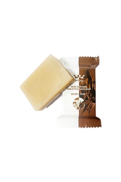 HAMIL ALMUSK Musk Holder Soft Touch Soap with Musk and Oud Scent, 100g