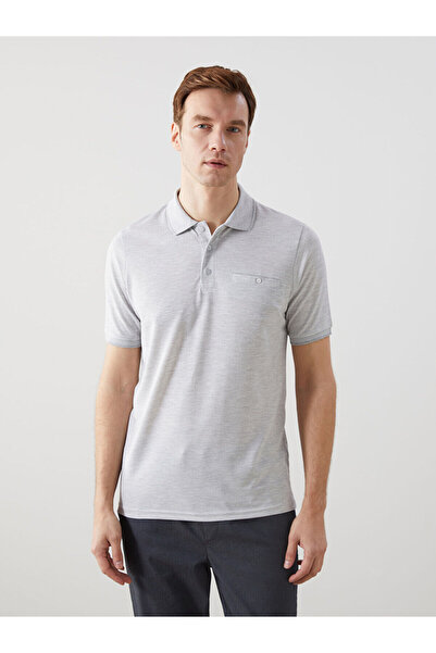 LC Waikiki LCWAIKIKI Klassisches Herren-T-Shirt mit Polokragen und kurzen Ärmeln