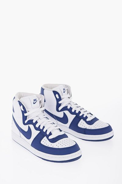 Nike Comme Des Garcons Homme Plus Two-Tone Leather Terminator Hig