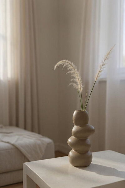 ardesta Vază decorativă din pulbere de piatră realizată manual |   Design mod...