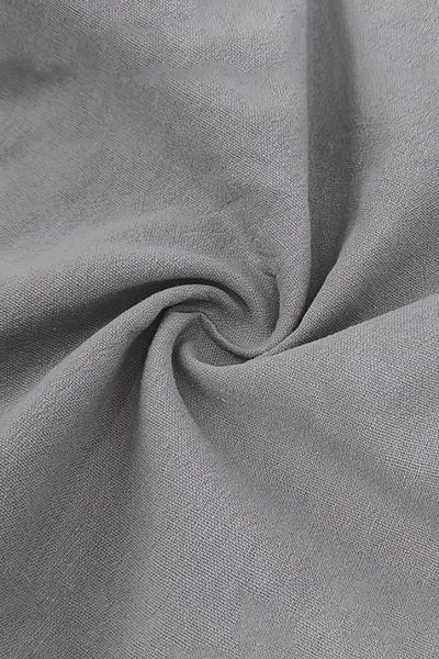 Tarz Cool Light and Comfortable Double Leg Muslin Men's Shorts - Gray